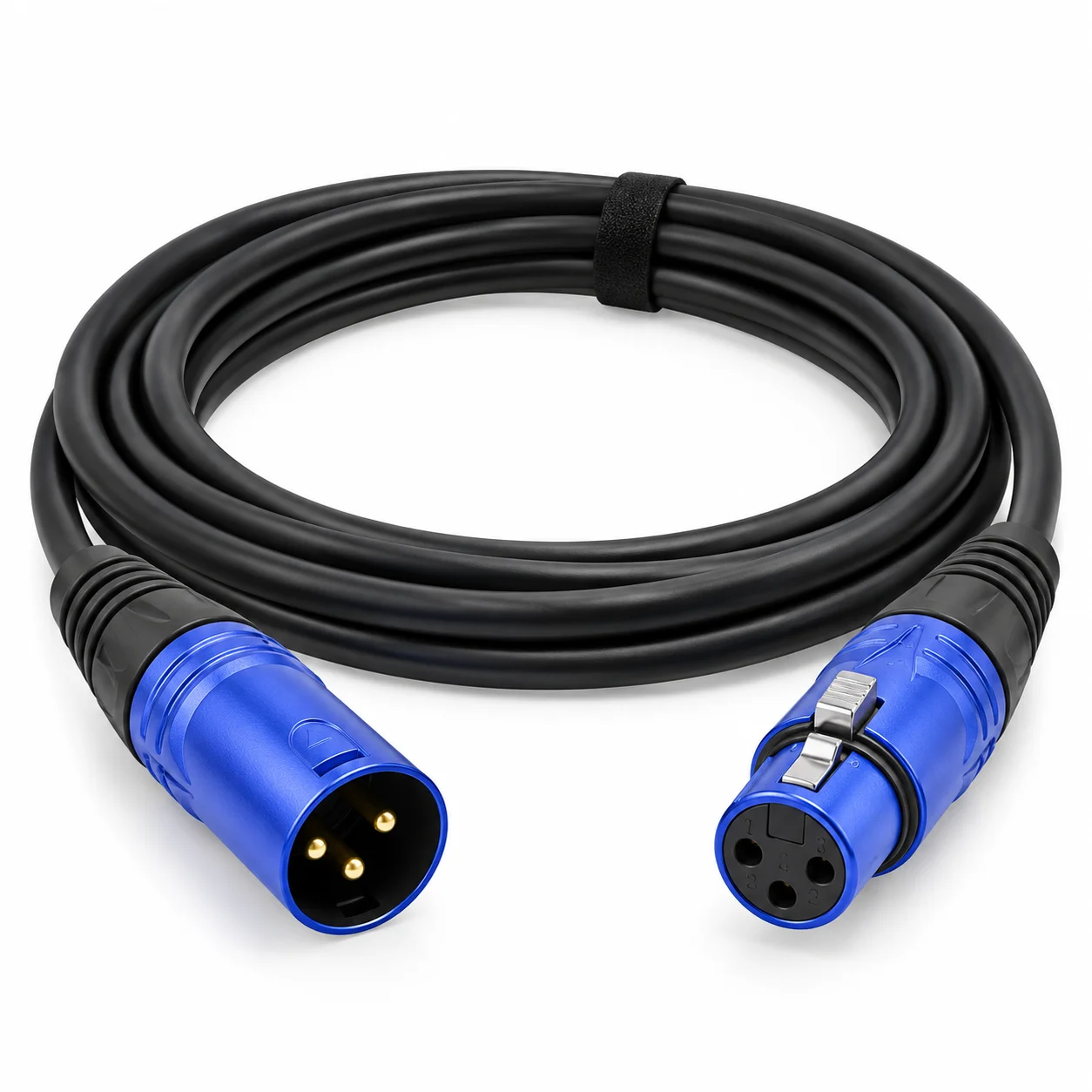 Câble DMX 3 broches professionnel 1,5 m