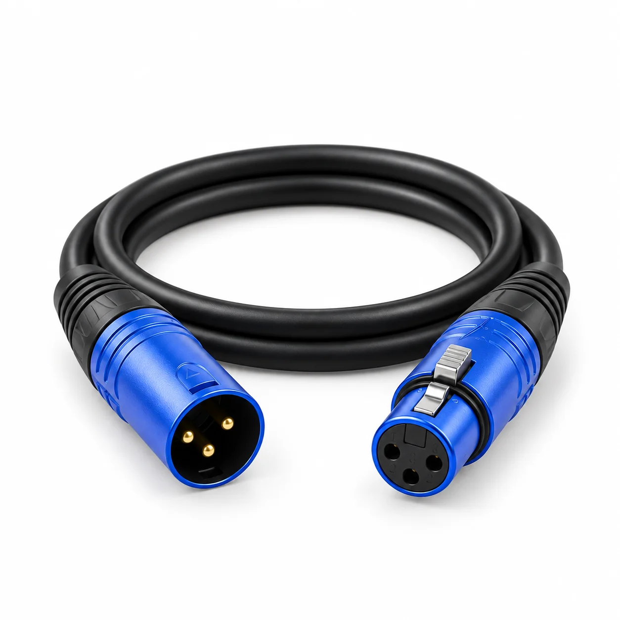 Câble DMX 3 broches professionnel 0,5 m