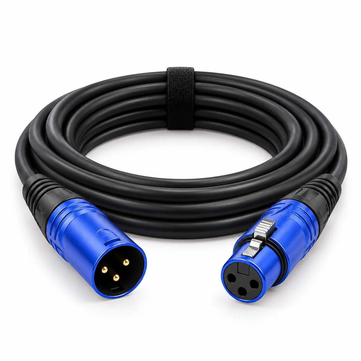 Câble DMX 3 broches professionnel 6 m