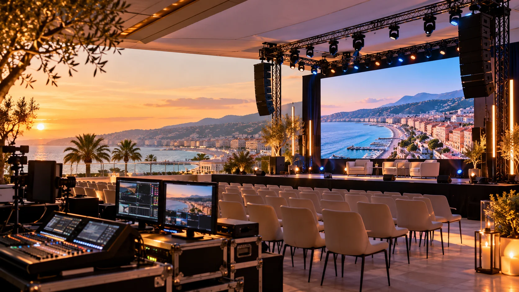 Entreprise audiovisuelle Nice : comment choisir le bon prestataire | MAF
