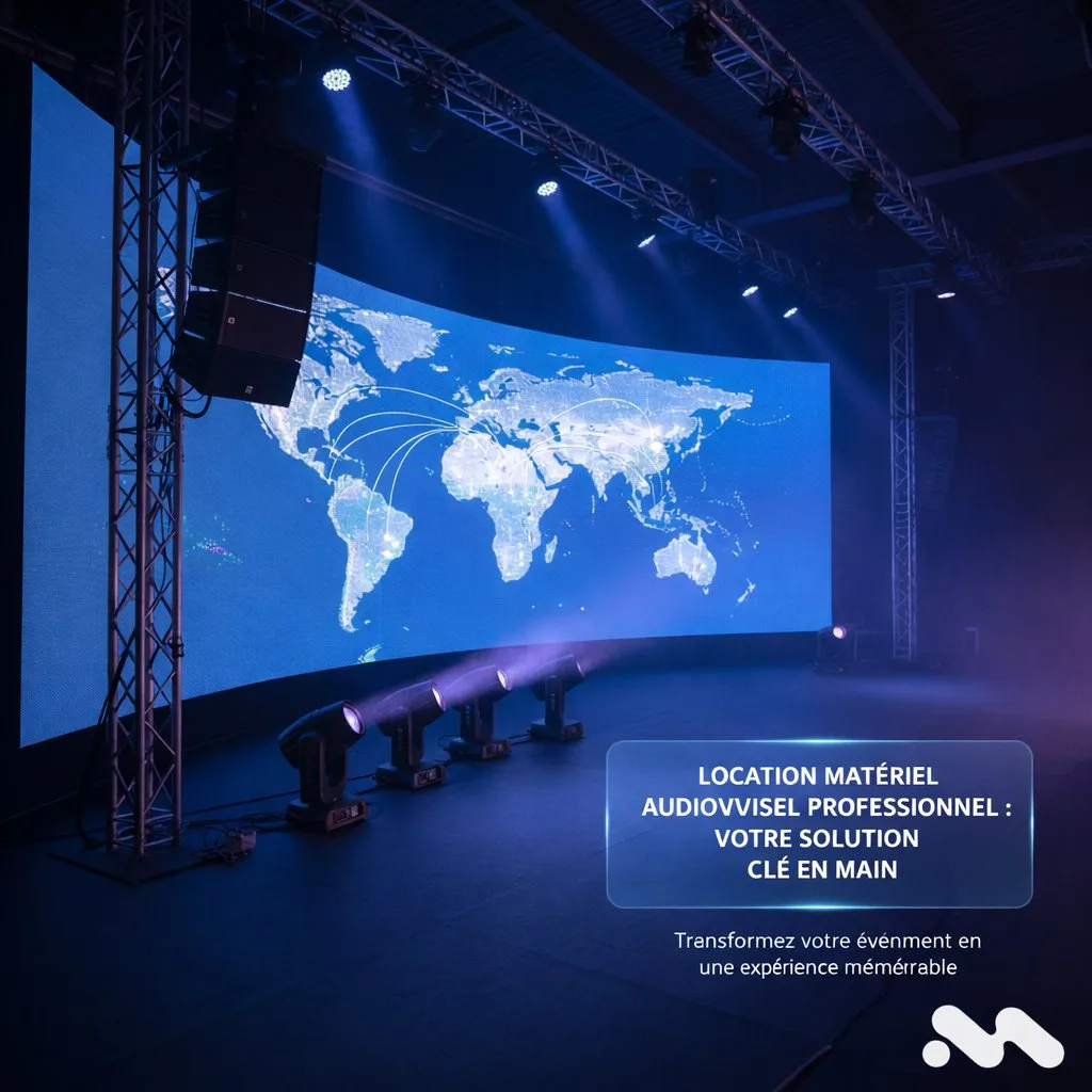 Location matériel audiovisuel professionnel: votre solution clé en main