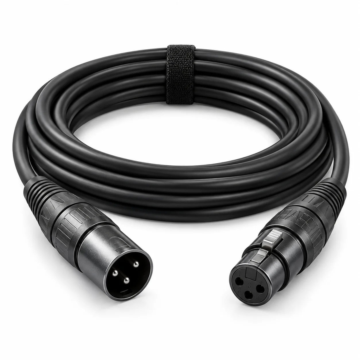 Câble XLR professionnel 2 m